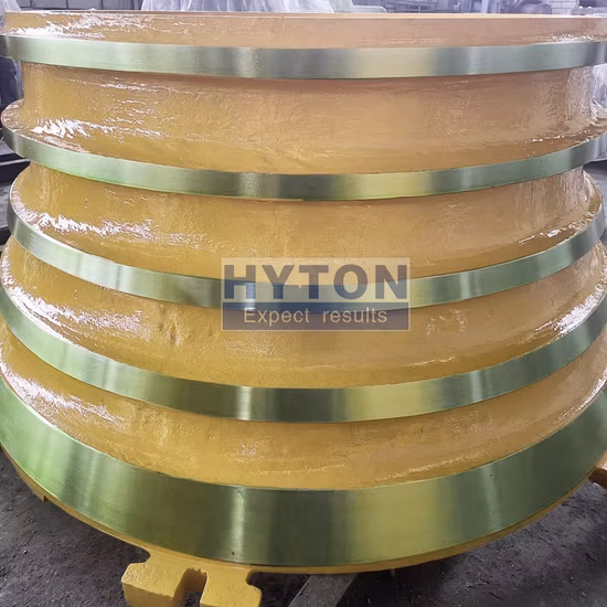 Mining Equipment Crusher Parts Mantle Concave Suit for Gp500