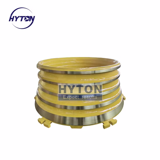 Mining Equipment Crusher Parts Mantle Concave Suit for Gp500