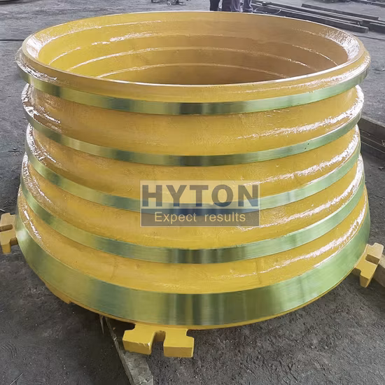 Дробилка для горнодобывающего оборудования, вогнутый костюм мантии для Gp500