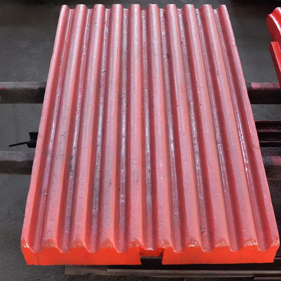 Запасные части щековой дробилки из стали с высоким содержанием марганца